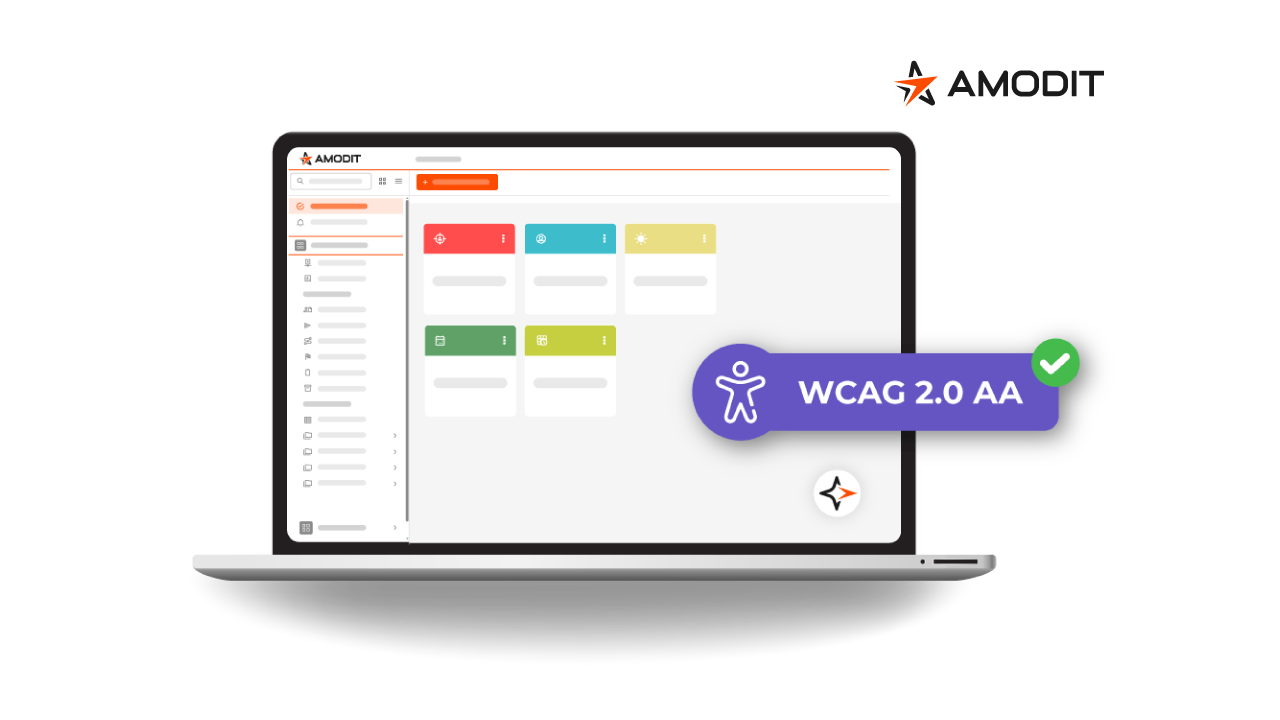 AMODIT zgodny z WCAG 2.0 AA