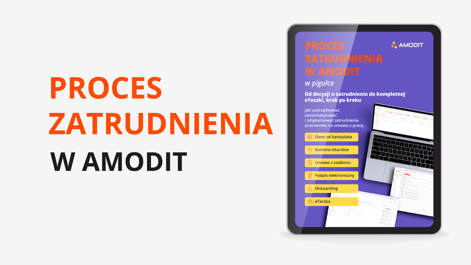 Zautomatyzowany proces zatrudnienia w AMODIT